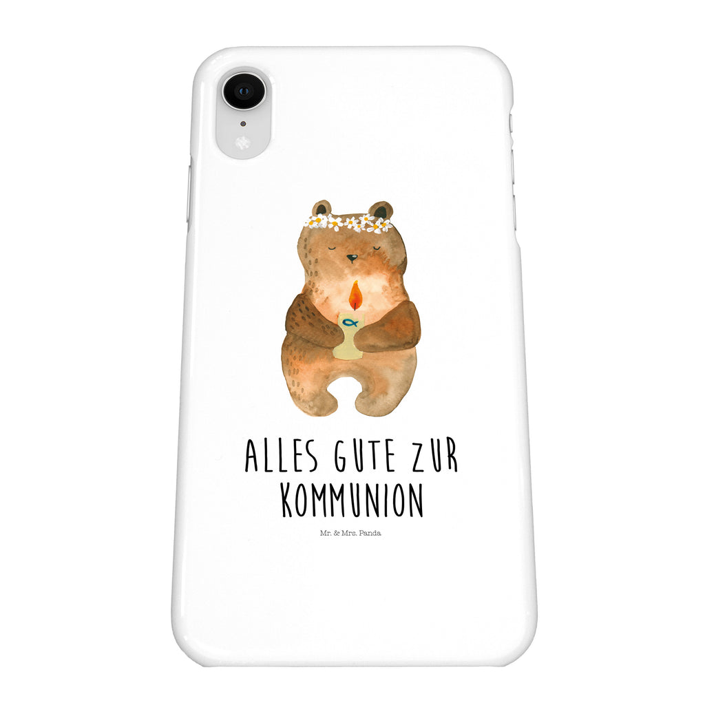 Handyhülle Bär Kommunion Handyhülle, Handycover, Cover, Handy, Hülle, Iphone 10, Iphone X, Bär, Teddy, Teddybär, Kommunion, Gottes Segen, Taufkerze, katholisch