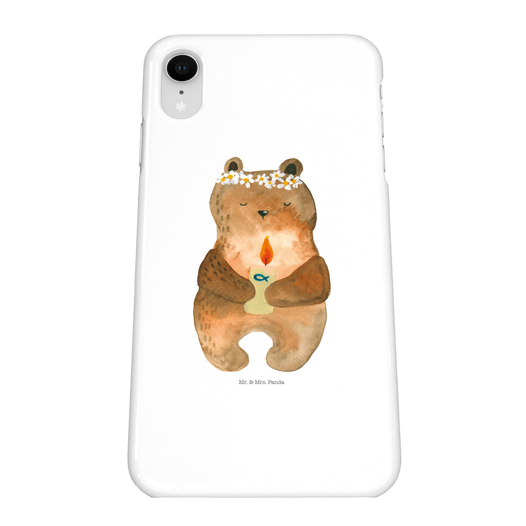 Handyhülle Bär Kommunion Handyhülle, Handycover, Cover, Handy, Hülle, Iphone 10, Iphone X, Bär, Teddy, Teddybär, Kommunion, Gottes Segen, Taufkerze, katholisch