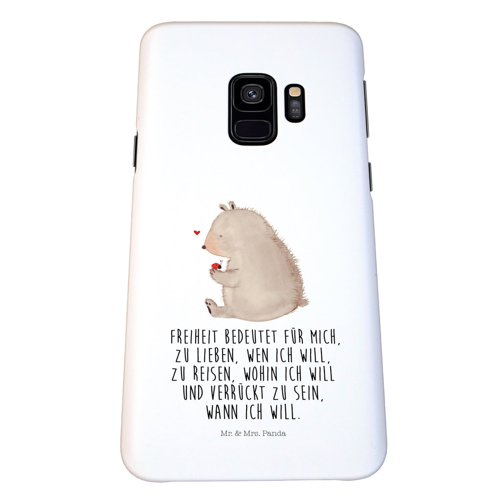 Handyhülle Bär Marienkäfer Iphone 11 Pro Handyhülle, Iphone 11 Pro, Handyhülle, Premium Kunststoff, Bär, Teddy, Teddybär, Marienkäfer, Liebe, Freiheit, Motivation, Das Leben ist schön