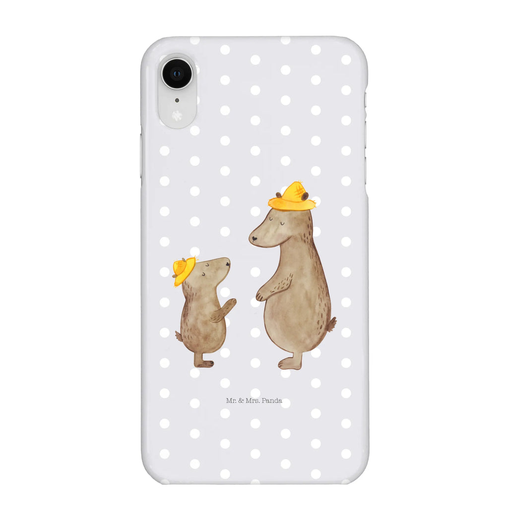 Handyhülle Bären mit Hut Handyhülle, Handycover, Cover, Handy, Hülle, Iphone 10, Iphone X, Familie, Vatertag, Muttertag, Bruder, Schwester, Mama, Papa, Oma, Opa, Bär, Bären, Vater, Papi, Paps, Dad, Daddy, Lieblingsmensch, Sohn, Söhne, Kind, Kinder, Vater-Sohn, Family, Vorbild