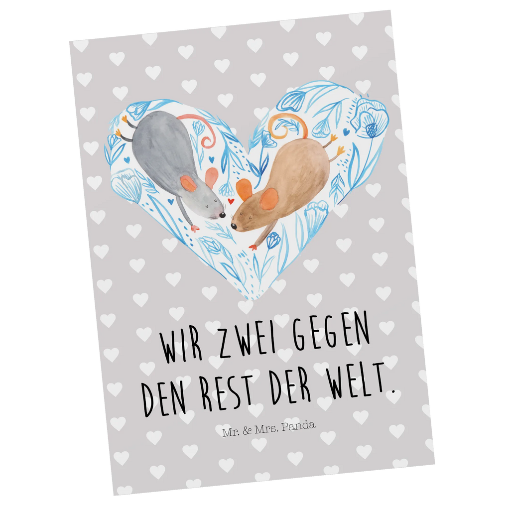 Postkarte Mäuse Herz Postkarte, Karte, Geschenkkarte, Grußkarte, Einladung, Ansichtskarte, Geburtstagskarte, Einladungskarte, Dankeskarte, Ansichtskarten, Einladung Geburtstag, Einladungskarten Geburtstag, Liebe, Partner, Freund, Freundin, Ehemann, Ehefrau, Heiraten, Verlobung, Heiratsantrag, Liebesgeschenk, Jahrestag, Hocheitstag, Maus, Mäuse, Liebesbotschaft, Liebesbeweis, Hochzeit, Lieblingsmensch, Gemeinsamkeit, Love, Geschenk für zwei