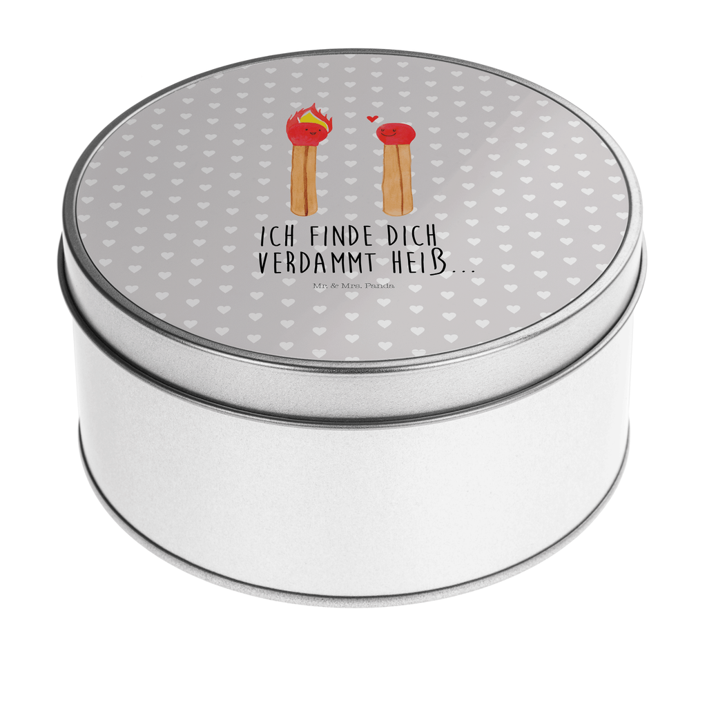 Blechdose rund Streichhölzer Metalldose, Keksdose, Dose, Vorratsdose, Geschenkbox, Lunchbox, Aufbewahrungsbox, Vorratsdosen, Metallkiste, Metallbox, Metallboxen, Aufbewahrungskiste, Geschenkkiste, Blechdosen mit Deckel, Metallkiste mit Deckel, Vorratsdosen mit Deckel, Metall Dose, Liebe, Partner, Freund, Freundin, Ehemann, Ehefrau, Heiraten, Verlobung, Heiratsantrag, Liebesgeschenk, Jahrestag, Hocheitstag, Streichhölzer