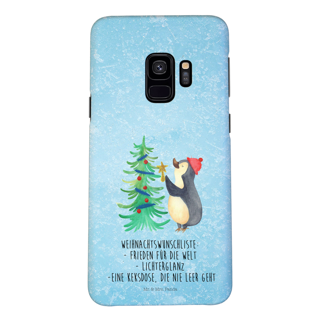 Handyhülle Pinguin Weihnachtsbaum Iphone 11 Pro Handyhülle, Iphone 11 Pro, Handyhülle, Premium Kunststoff, Winter, Weihnachten, Weihnachtsdeko, Nikolaus, Advent, Heiligabend, Wintermotiv, Pinguin