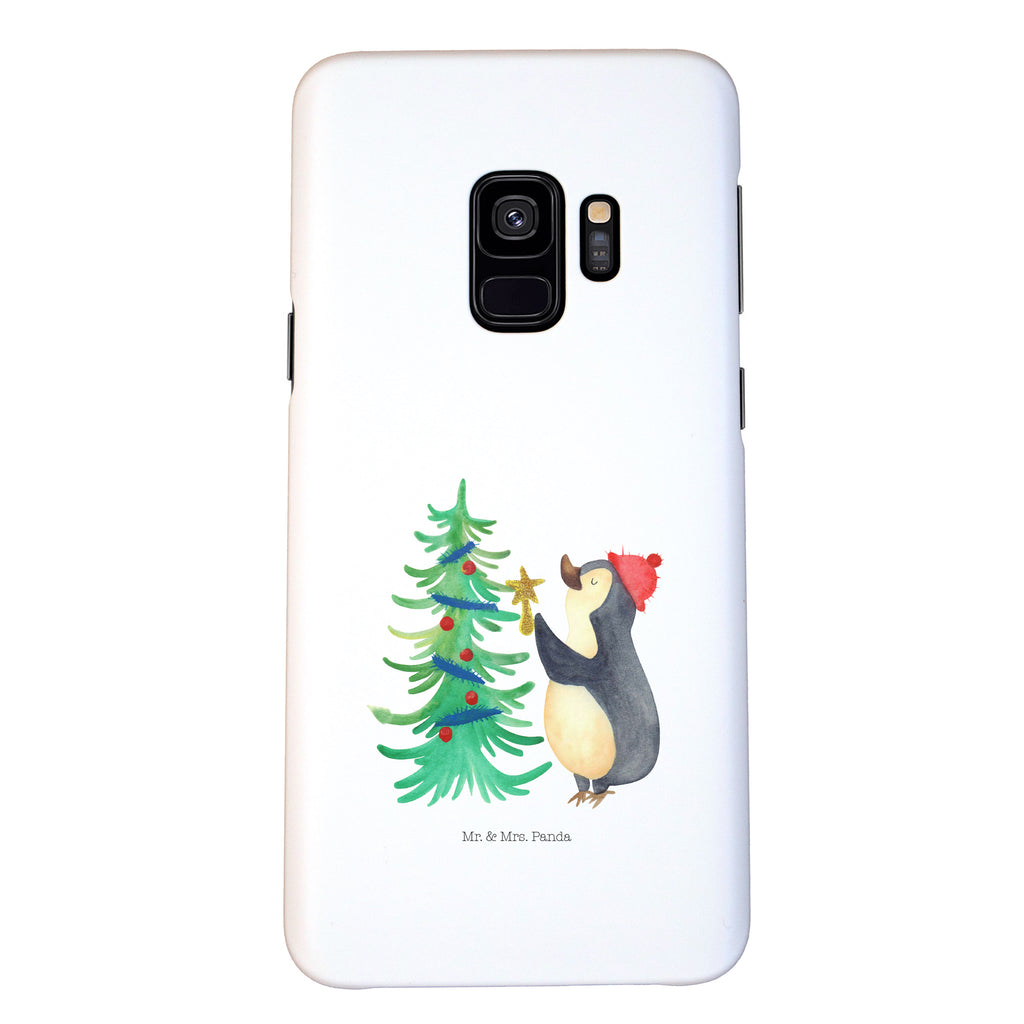 Handyhülle Pinguin Weihnachtsbaum Iphone 11 Pro Handyhülle, Iphone 11 Pro, Handyhülle, Premium Kunststoff, Winter, Weihnachten, Weihnachtsdeko, Nikolaus, Advent, Heiligabend, Wintermotiv, Pinguin