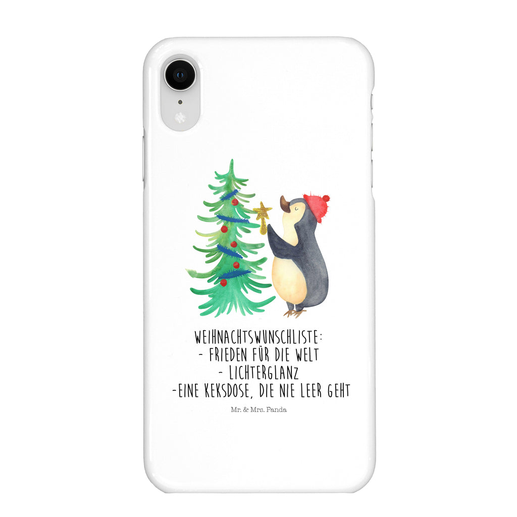 Handyhülle Pinguin Weihnachtsbaum Iphone 11 Pro Handyhülle, Iphone 11 Pro, Handyhülle, Premium Kunststoff, Winter, Weihnachten, Weihnachtsdeko, Nikolaus, Advent, Heiligabend, Wintermotiv, Pinguin