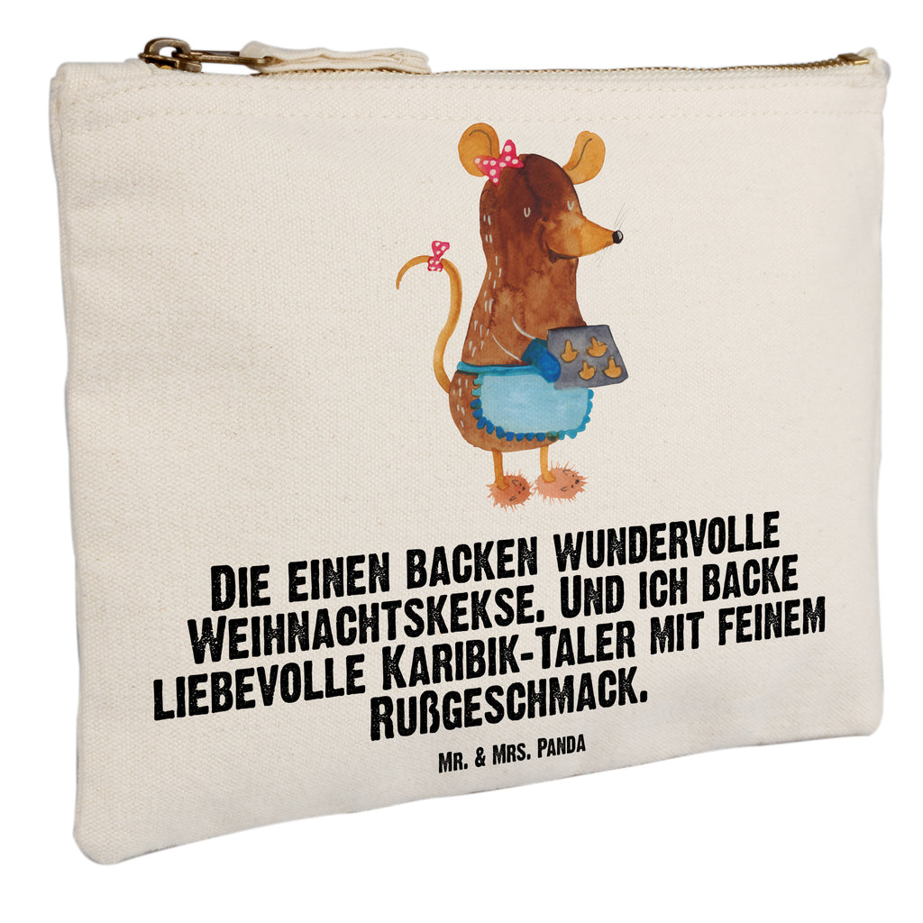 Schminktasche Maus Kekse Schminktasche, Kosmetiktasche, Kosmetikbeutel, Stiftemäppchen, Etui, Federmappe, Makeup, XXL, Schminketui, Kosmetiketui, Schlamperetui, Winter, Weihnachten, Weihnachtsdeko, Nikolaus, Advent, Heiligabend, Wintermotiv, Maus, Kekse, backen, Weihnachtskekse, Plätzchen, Weihnachtsbäckerei, Chaosqueen