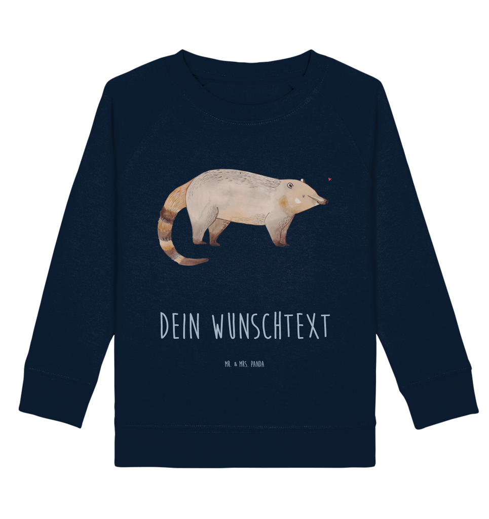 Personalisierter Kinder Pullover Nasenbär Personalisierter Kinder Pullover, Personalisiertes Kinder Sweatshirt, Jungen, Mädchen, Tiermotive, Gute Laune, lustige Sprüche, Tiere, Nasenbär, Nasenbären, Rüsselbär, Bär