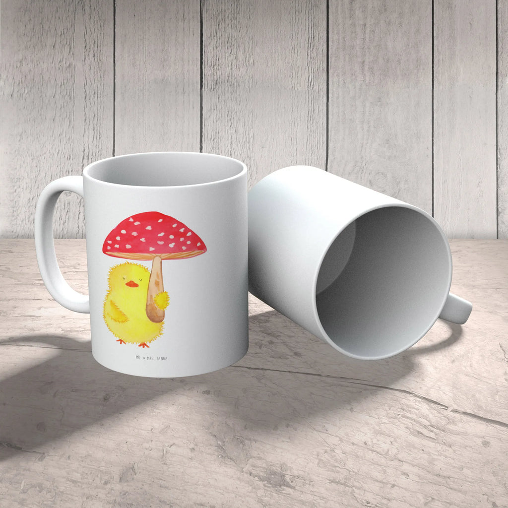 Tasse Küken Fliegenpilz Tasse, Kaffeetasse, Teetasse, Becher, Kaffeebecher, Teebecher, Keramiktasse, Porzellantasse, Büro Tasse, Geschenk Tasse, Tasse Sprüche, Tasse Motive, Kaffeetassen, Tasse bedrucken, Designer Tasse, Cappuccino Tassen, Schöne Teetassen, Ostern, Osterhase, Ostergeschenke, Osternest, Osterdeko, Geschenke zu Ostern, Ostern Geschenk, Ostergeschenke Kinder, Ostern Kinder, Küken, Fliegenpilz, Glückspilz, Frohe Ostern, Ostergrüße