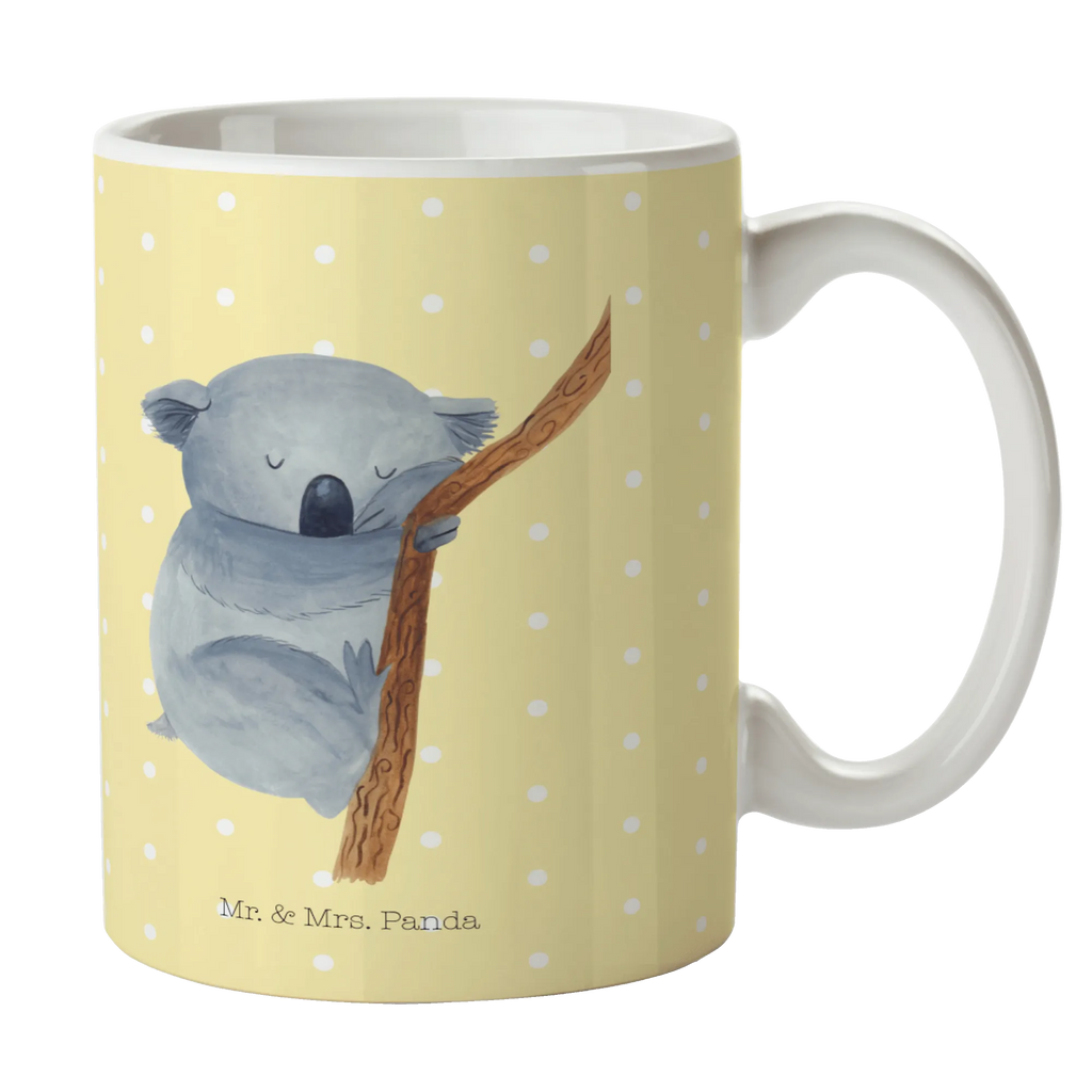 Tasse Koalabär Tasse, Kaffeetasse, Teetasse, Becher, Kaffeebecher, Teebecher, Keramiktasse, Porzellantasse, Büro Tasse, Geschenk Tasse, Tasse Sprüche, Tasse Motive, Kaffeetassen, Tasse bedrucken, Designer Tasse, Cappuccino Tassen, Schöne Teetassen, Tiermotive, Gute Laune, lustige Sprüche, Tiere, Koala, träumen, Traum, schlafen, Schlafzimmer, Traumland, Bär, Koalabär