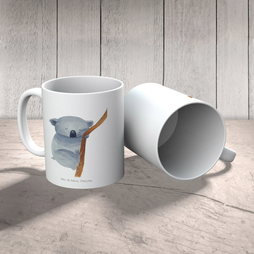 Tasse Koalabär Tasse, Kaffeetasse, Teetasse, Becher, Kaffeebecher, Teebecher, Keramiktasse, Porzellantasse, Büro Tasse, Geschenk Tasse, Tasse Sprüche, Tasse Motive, Kaffeetassen, Tasse bedrucken, Designer Tasse, Cappuccino Tassen, Schöne Teetassen, Tiermotive, Gute Laune, lustige Sprüche, Tiere, Koala, träumen, Traum, schlafen, Schlafzimmer, Traumland, Bär, Koalabär