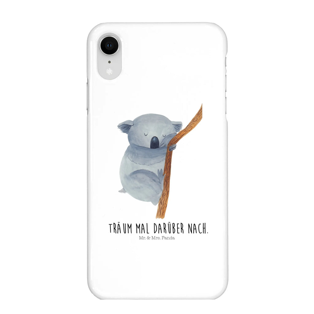 Handyhülle Koalabär Handyhülle, Handycover, Cover, Handy, Hülle, Iphone 10, Iphone X, Tiermotive, Gute Laune, lustige Sprüche, Tiere, Koala, träumen, Traum, schlafen, Schlafzimmer, Traumland, Bär, Koalabär