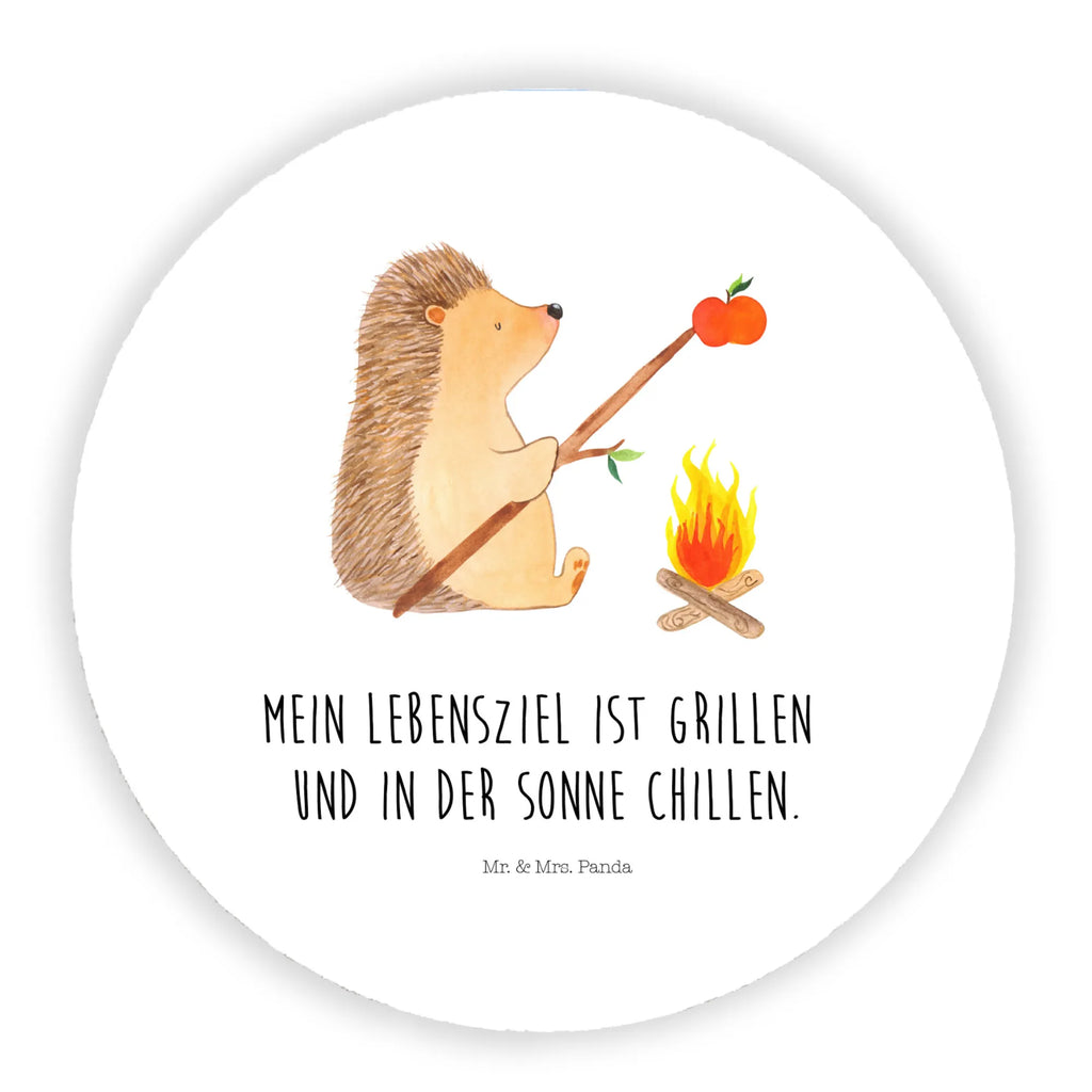 Rund Magnet Igel grillt Kühlschrankmagnet, Pinnwandmagnet, Souvenir Magnet, Motivmagnete, Dekomagnet, Whiteboard Magnet, Notiz Magnet, Kühlschrank Dekoration, Tiermotive, Gute Laune, lustige Sprüche, Tiere, Igel, Grillen, Ziele, Motivation, arbeitslos, Sinn des Lebens, Spruch