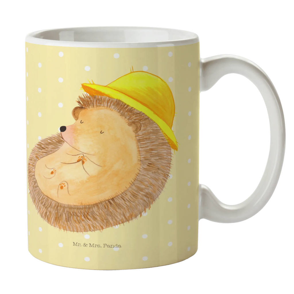 Tasse Igel betet Tasse, Kaffeetasse, Teetasse, Becher, Kaffeebecher, Teebecher, Keramiktasse, Porzellantasse, Büro Tasse, Geschenk Tasse, Tasse Sprüche, Tasse Motive, Kaffeetassen, Tasse bedrucken, Designer Tasse, Cappuccino Tassen, Schöne Teetassen, Tiermotive, Gute Laune, lustige Sprüche, Tiere, Igel, Igel mit Hut, Sonnenhut, Gott, Amen, beten, Leben, Dankbarkeit, Dankbar sein, dankbar, genießen