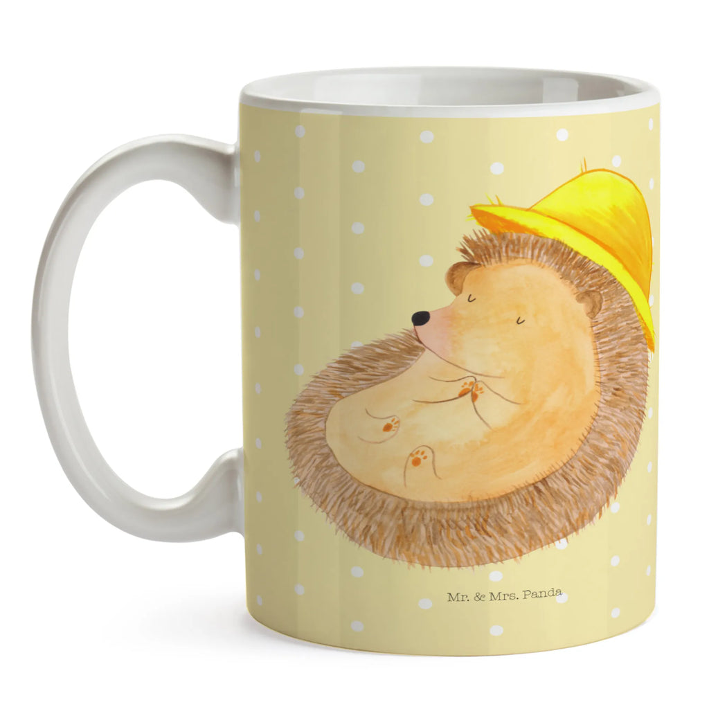 Tasse Igel betet Tasse, Kaffeetasse, Teetasse, Becher, Kaffeebecher, Teebecher, Keramiktasse, Porzellantasse, Büro Tasse, Geschenk Tasse, Tasse Sprüche, Tasse Motive, Kaffeetassen, Tasse bedrucken, Designer Tasse, Cappuccino Tassen, Schöne Teetassen, Tiermotive, Gute Laune, lustige Sprüche, Tiere, Igel, Igel mit Hut, Sonnenhut, Gott, Amen, beten, Leben, Dankbarkeit, Dankbar sein, dankbar, genießen