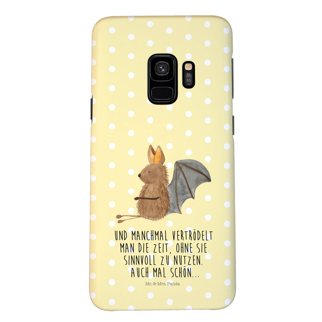 Handyhülle Fledermaus Sitzen Handyhülle, Handycover, Cover, Handy, Hülle, Iphone 10, Iphone X, Tiermotive, Gute Laune, lustige Sprüche, Tiere, Fledermaus, Fledermäuse, Motivation, entspannen