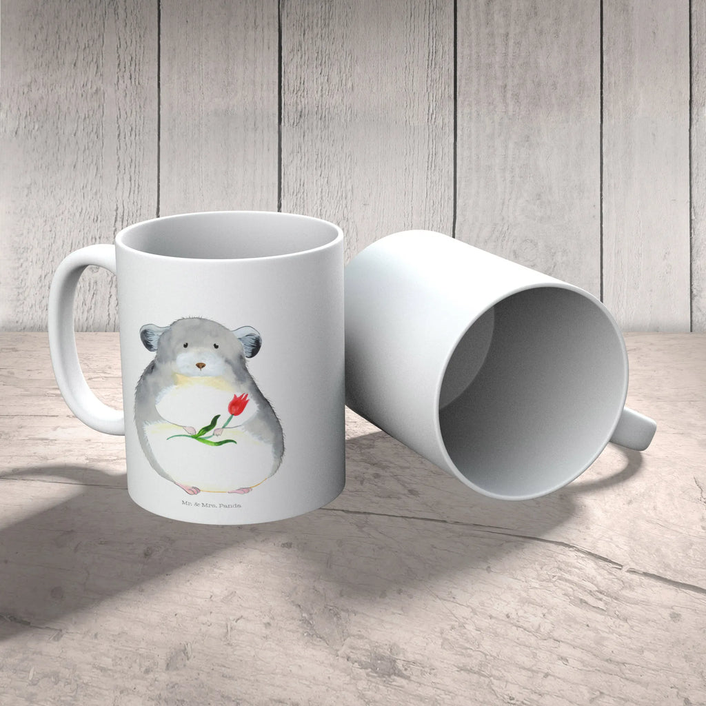 Tasse Chinchilla Blume Tasse, Kaffeetasse, Teetasse, Becher, Kaffeebecher, Teebecher, Keramiktasse, Porzellantasse, Büro Tasse, Geschenk Tasse, Tasse Sprüche, Tasse Motive, Kaffeetassen, Tasse bedrucken, Designer Tasse, Cappuccino Tassen, Schöne Teetassen, Tiermotive, Gute Laune, lustige Sprüche, Tiere, Chinchilla, Chinchillas, Liebeskummer, Kummer, Depressionen, traurig sein, Chaos, Glücklichsein, Büro, Büroalltag