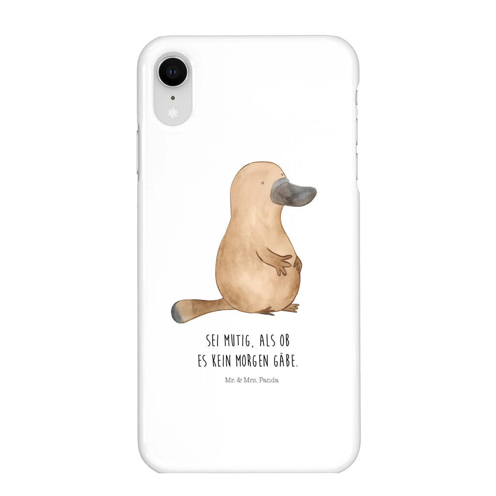 Handyhülle Schnabeltier Mut Handyhülle, Handycover, Cover, Handy, Hülle, Iphone 10, Iphone X, Meerestiere, Meer, Urlaub, Schnabeltier, Mut, mutig, Lebensweisheit, Schnabeltiere, Motivation, Training, Büro, Arbeit, Neuanfang, Neustart, Weltreise, Raodtrip