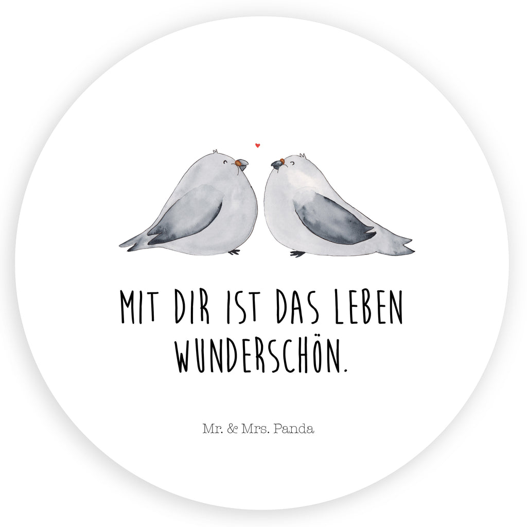 Rund Aufkleber Turteltauben Liebe Sticker, Aufkleber, Etikett, Liebe, Partner, Freund, Freundin, Ehemann, Ehefrau, Heiraten, Verlobung, Heiratsantrag, Liebesgeschenk, Jahrestag, Hocheitstag, Turteltauben, Turteltäubchen, Tauben, Verliebt, Verlobt, Verheiratet, Geschenk Freundin, Geschenk Freund, Liebesbeweis, Hochzeitstag, Geschenk Hochzeit