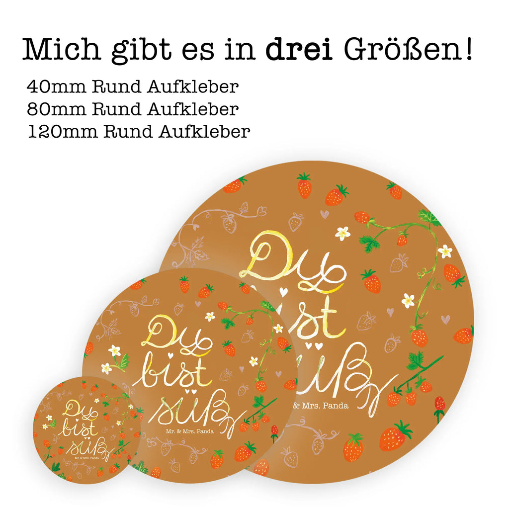 Rund Aufkleber Erdbeeren Du bist süß Sticker, Aufkleber, Etikett, Blumen Deko, Frühlings Deko, Sommer Deko, Dekoration, positive Botschaft, Naturliebhaber, Outdoor, Natur, Abenteuer, Erdbeere, süß, Du bist süß, Liebe Spruch, Liebe Zitat, Kompliment, Geschenk Freundin, Jahrestag, Geschenk Partner, Deko