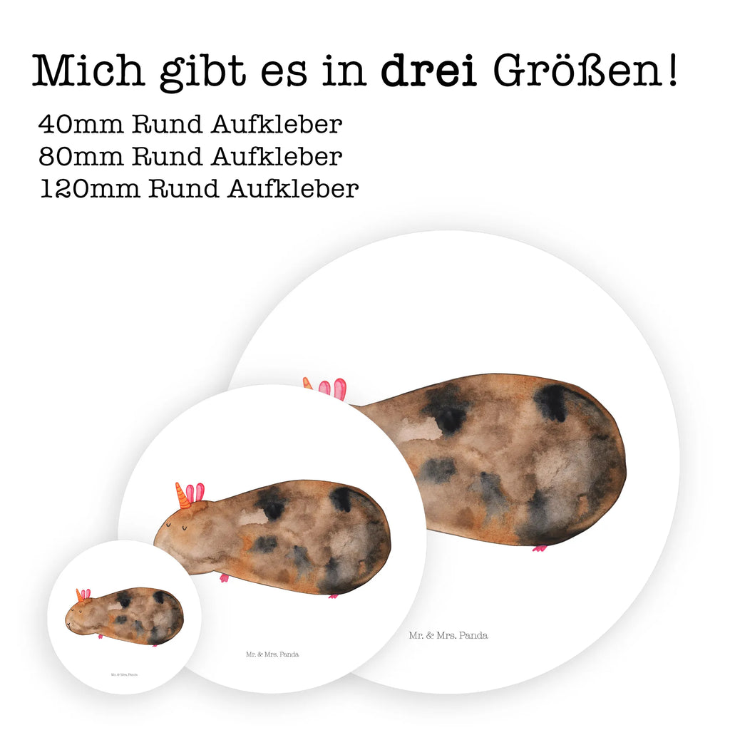 Rund Aufkleber Meerhörnchen Sticker, Aufkleber, Etikett, Einhorn, Einhörner, Einhorn Deko, Unicorn, Meerhörnchen, Meericorn, Meerschwein, Meerschweinchen