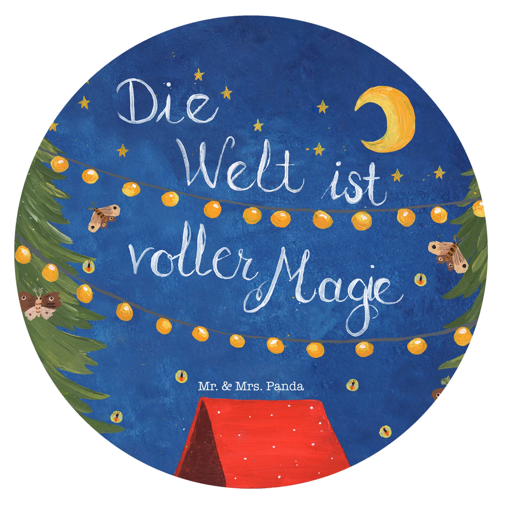 Rund Aufkleber Die Welt ist voller Magie Sticker, Aufkleber, Etikett, Kinder, rund, Blumen Deko, Frühlings Deko, Sommer Deko, Dekoration, positive Botschaft, Naturliebhaber, Outdoor, Natur, Abenteuer