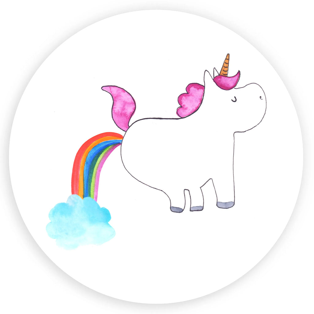 Rund Aufkleber Einhorn Pupsend Sticker, Aufkleber, Etikett, Einhorn, Einhörner, Einhorn Deko, Pegasus, Unicorn, Pups, Regenbogen, Glitzer, Einhornpower, Erwachsenwerden, Spaß, lustig, Freundin