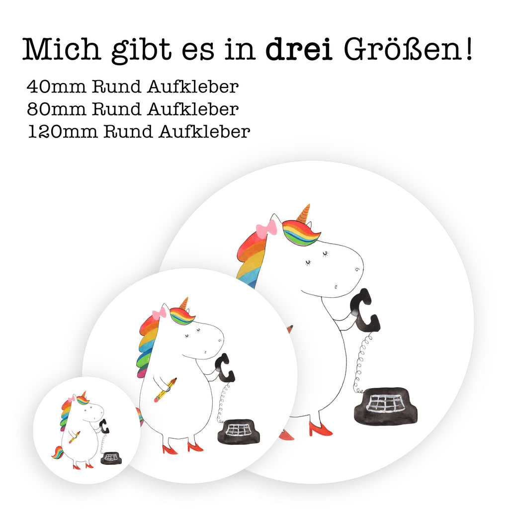 Rund Aufkleber Einhorn Sekretärin Sticker, Aufkleber, Etikett, Einhorn, Einhörner, Einhorn Deko, Pegasus, Unicorn, Sekretärin, Büro, Rechtsanwältin, Rechtsanwaltsgehilfin, Steuerbüro, Steuerkanzlei, Bürokraft, Bürohilfe