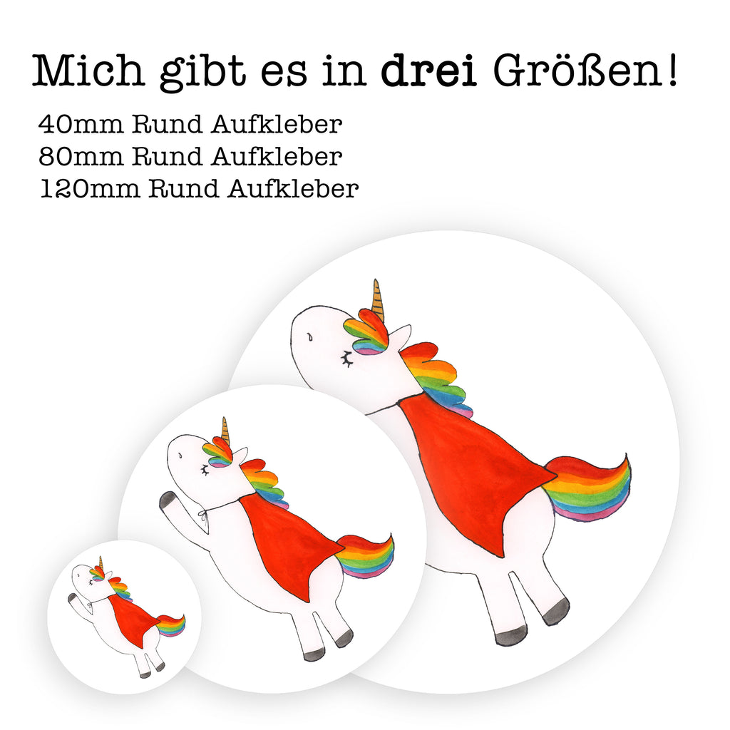 Rund Aufkleber Einhorn Super Sticker, Aufkleber, Etikett, Einhorn, Einhörner, Einhorn Deko, Pegasus, Unicorn, Traummann, Superheld, Held, Freundin, Geschenk, Girl, Mädchen