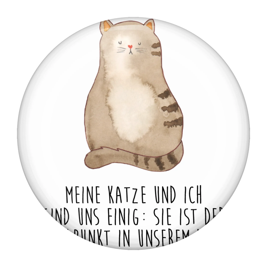 Button Katze sitzend 50mm Button, Button, Pin, Anstecknadel, Katze, Katzenmotiv, Katzenfan, Katzendeko, Katzenfreund, Katzenliebhaber, Katzenprodukte, Katzenartikel, Katzenaccessoires, Katzensouvenirs, Katzenliebhaberprodukte, Katzenmotive, Katzen, Kater, Mietze, Cat, Cats, Katzenhalter, Katzenbesitzerin, Haustier, Katzenliebe, Lebensinhalt, Liebe, Mittelpunkt, Familie