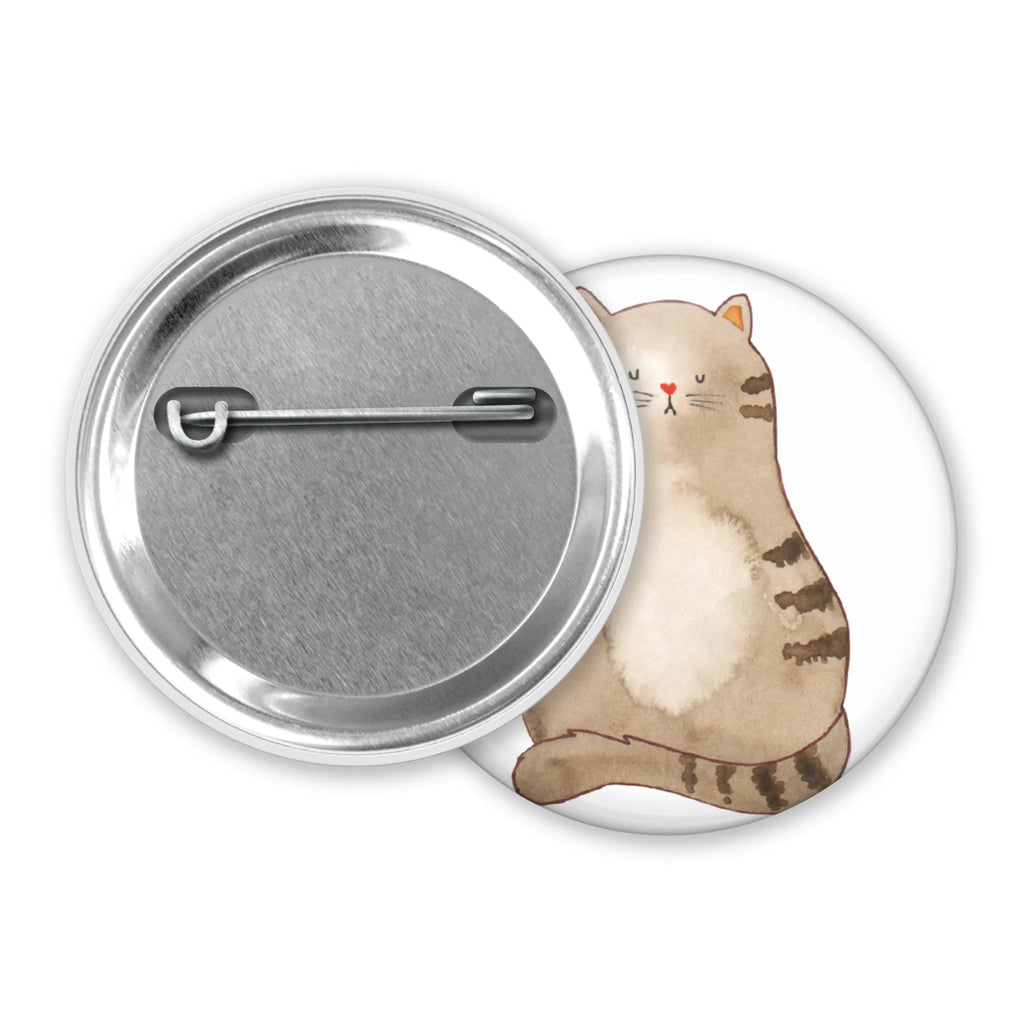 Button Katze sitzend 50mm Button, Button, Pin, Anstecknadel, Katze, Katzenmotiv, Katzenfan, Katzendeko, Katzenfreund, Katzenliebhaber, Katzenprodukte, Katzenartikel, Katzenaccessoires, Katzensouvenirs, Katzenliebhaberprodukte, Katzenmotive, Katzen, Kater, Mietze, Cat, Cats, Katzenhalter, Katzenbesitzerin, Haustier, Katzenliebe, Lebensinhalt, Liebe, Mittelpunkt, Familie