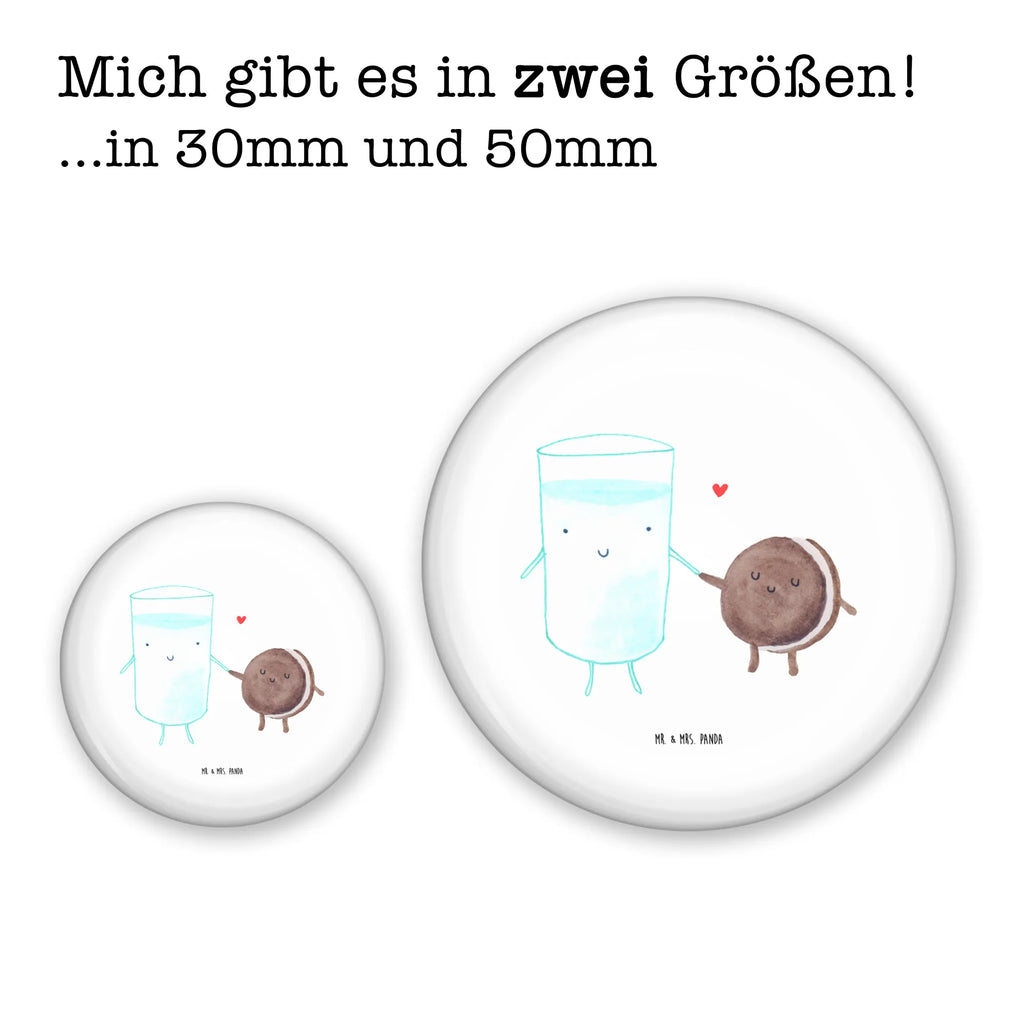 Button Milch & Keks 50mm Button, Button, Pin, Anstecknadel, Tiermotive, Gute Laune, lustige Sprüche, Tiere, Milk, Cookie, Milch, Keks, Kekse, Kaffee, Einladung Frühstück, Motiv süß, romantisch, perfektes Paar