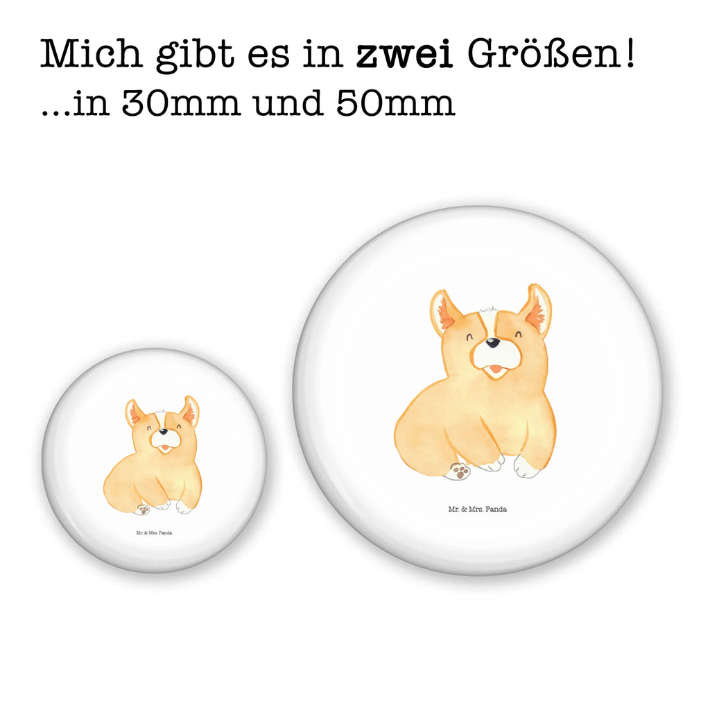 Button Corgie 50mm Button, Button, Pin, Anstecknadel, Hund, Hundemotiv, Haustier, Hunderasse, Tierliebhaber, Hundebesitzer, Sprüche, Corgie, Welsh Corgie Pembroke, britisch, Motivation, Spruch, Hundespruch, Lebensfreude