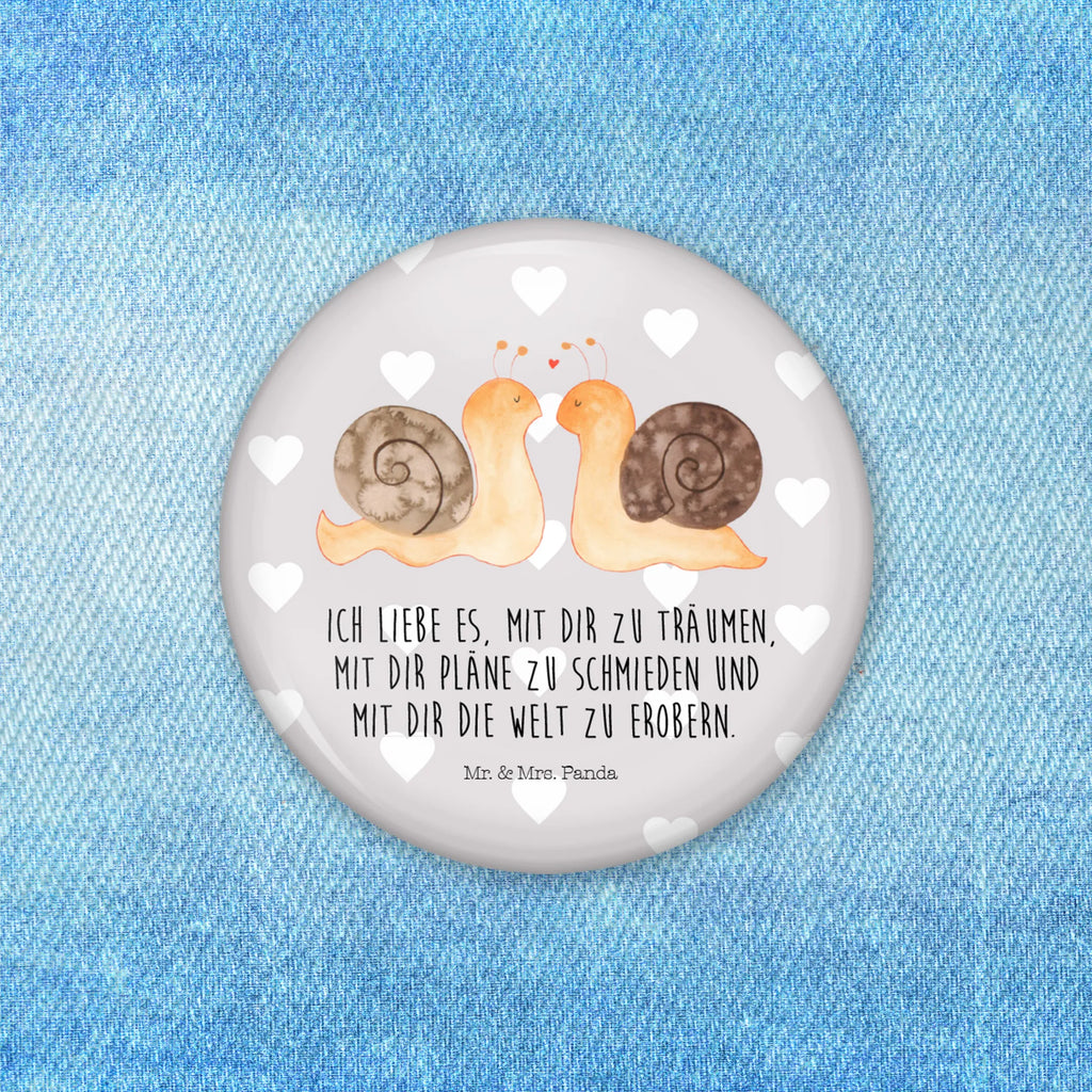 Button Schnecken Liebe 50mm Button, Button, Pin, Anstecknadel, Liebe, Partner, Freund, Freundin, Ehemann, Ehefrau, Heiraten, Verlobung, Heiratsantrag, Liebesgeschenk, Jahrestag, Hocheitstag