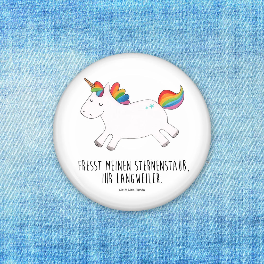 Button Einhorn Happy 50mm Button, Button, Pin, Anstecknadel, Einhorn, Einhörner, Einhorn Deko, Pegasus, Unicorn, glücklich, fröhlich, Spaß, Freude, Lebensfreude, witzig, spannend, Lächeln, Lachen