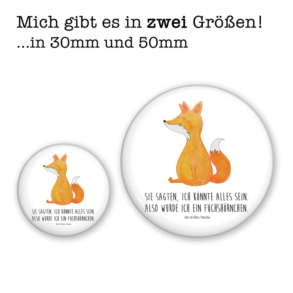 Button Fuchshörnchen 50mm Button, Button, Pin, Anstecknadel, Einhorn, Einhörner, Einhorn Deko, Pegasus, Unicorn, Fuchs, Unicorns, Fuchshörnchen, Fuchshorn, Foxycorn, Füchse