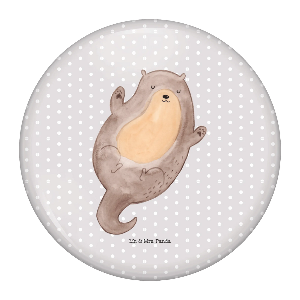 Button Otter Umarmen 50mm Button, Button, Pin, Anstecknadel, Otter, Fischotter, Seeotter, Otter Seeotter See Otter