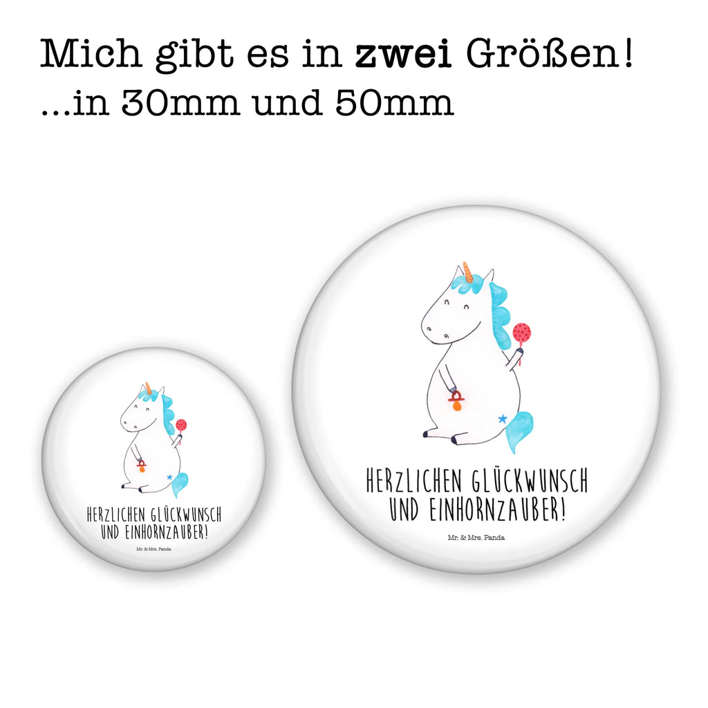 Button Einhorn Baby 50mm Button, Button, Pin, Anstecknadel, Einhorn, Einhörner, Einhorn Deko, Pegasus, Unicorn, Mutter, Geburt, Geburtstag, erstes Kind, Baby, Babyglück, Nachwuchs, Eltern, Party, Kind, Schnuller