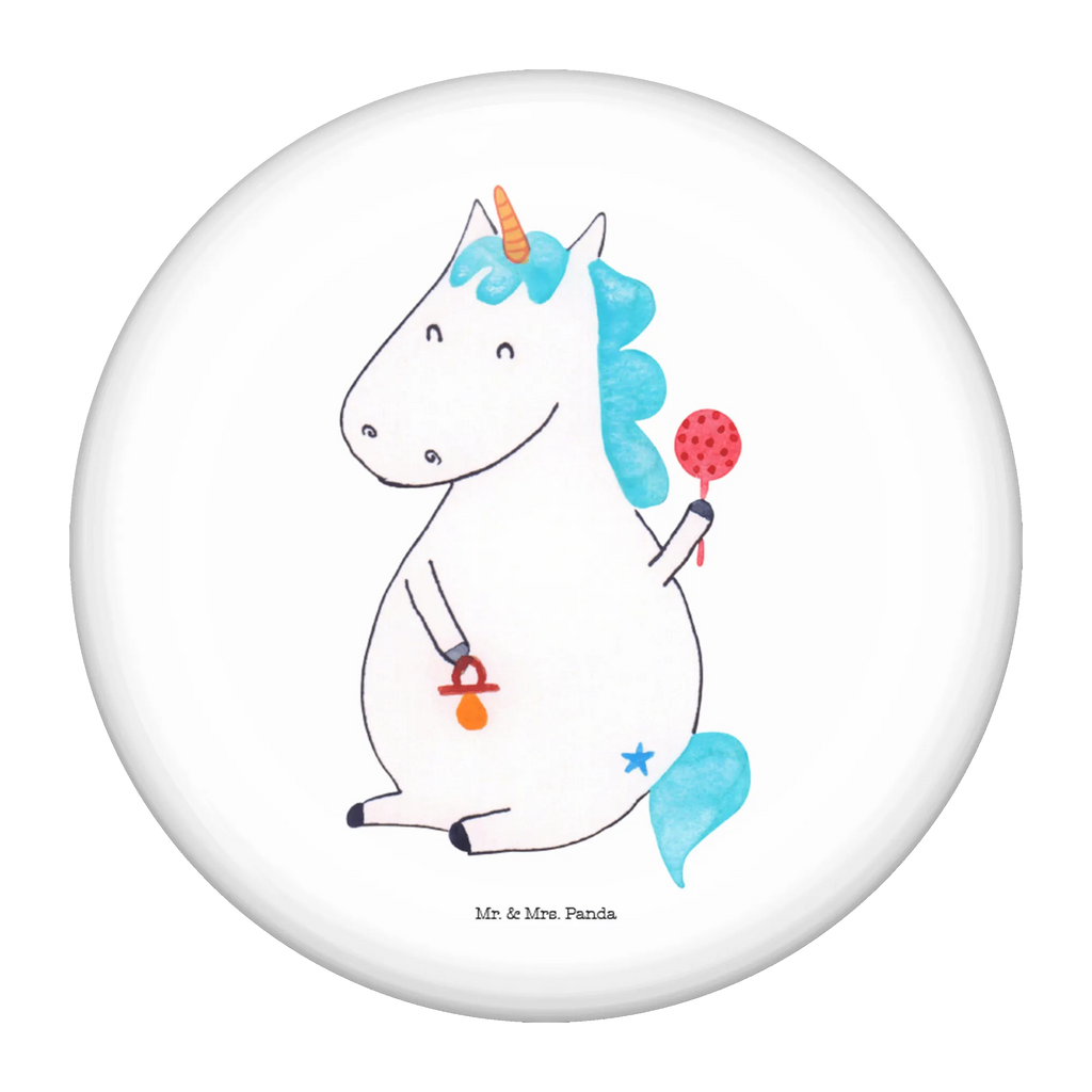 Button Einhorn Baby 50mm Button, Button, Pin, Anstecknadel, Einhorn, Einhörner, Einhorn Deko, Pegasus, Unicorn, Mutter, Geburt, Geburtstag, erstes Kind, Baby, Babyglück, Nachwuchs, Eltern, Party, Kind, Schnuller