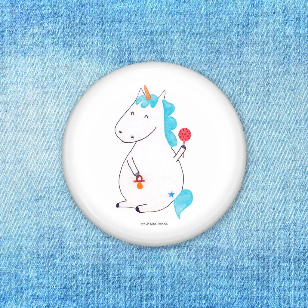 Button Einhorn Baby 50mm Button, Button, Pin, Anstecknadel, Einhorn, Einhörner, Einhorn Deko, Pegasus, Unicorn, Mutter, Geburt, Geburtstag, erstes Kind, Baby, Babyglück, Nachwuchs, Eltern, Party, Kind, Schnuller