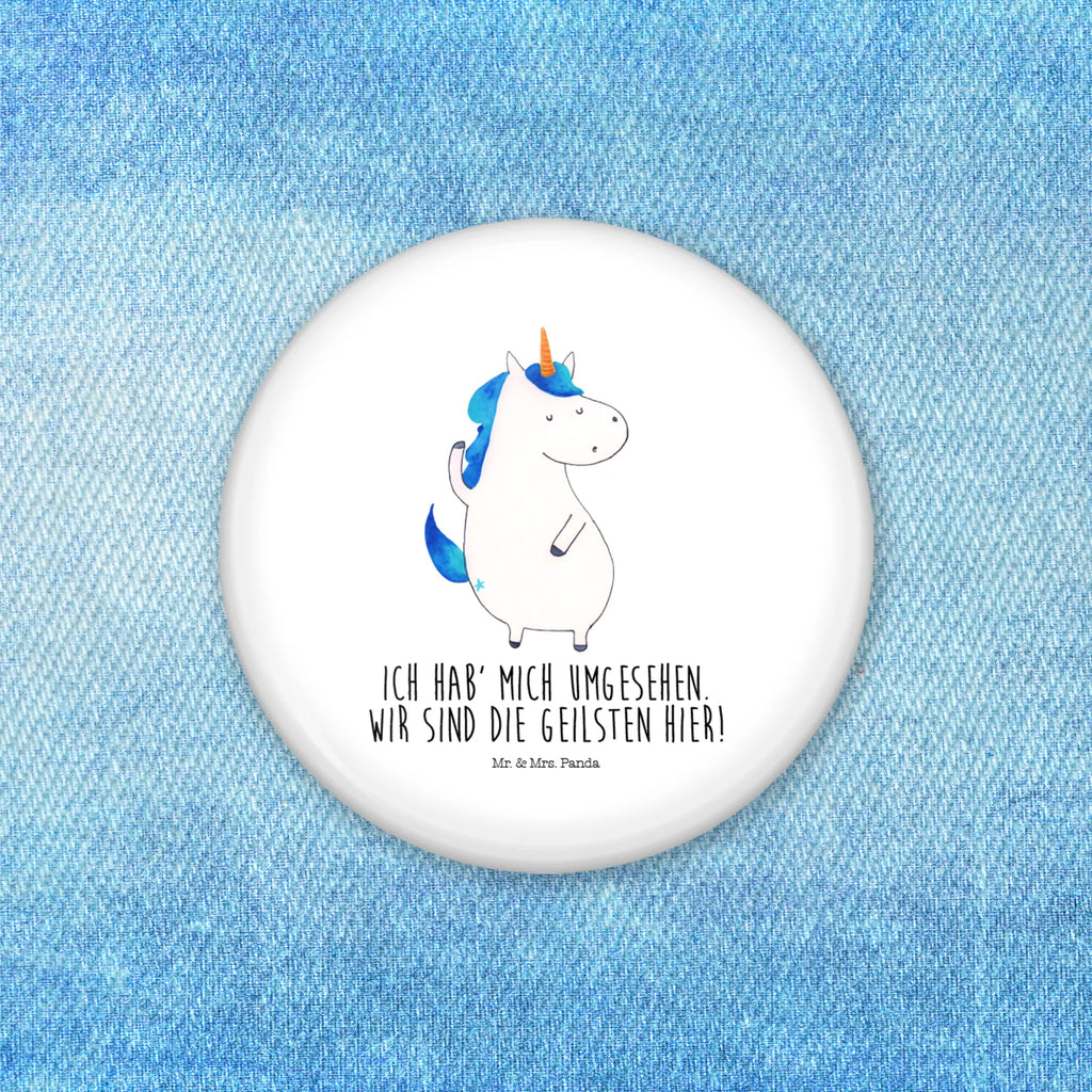 Button Einhorn Mann 50mm Button, Button, Pin, Anstecknadel, Einhorn, Einhörner, Einhorn Deko, Pegasus, Unicorn, cool, Mann, Freundin, Familie, bester Freund, BFF, Party, hübsch, beste