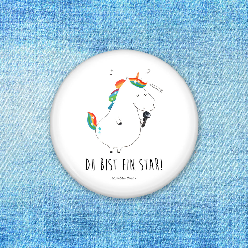 Button Einhorn Sänger 50mm Button, Button, Pin, Anstecknadel, Einhorn, Einhörner, Einhorn Deko, Pegasus, Unicorn, Glitzer, Konfetti, Party, Geburtstag, Feier, Fest, Disco, Sängerin, Sänger, Freundin