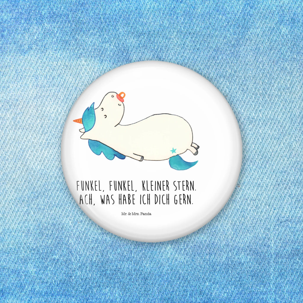 Button Einhorn Schnullie 50mm Button, Button, Pin, Anstecknadel, Einhorn, Einhörner, Einhorn Deko, Pegasus, Unicorn, Baby, Kleinkind, Geburt, Geburtstag, Säugling, Schnuller, Geschenk Geburt, Mutter, Mama