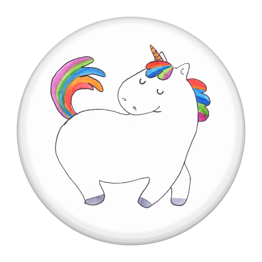 Button Einhorn stolzierend 50mm Button, Button, Pin, Anstecknadel, Einhorn, Einhörner, Einhorn Deko, Pegasus, Unicorn, stolz, anders, bunt, Pferd, Reiter, Reiten, Freundin, Geschenk