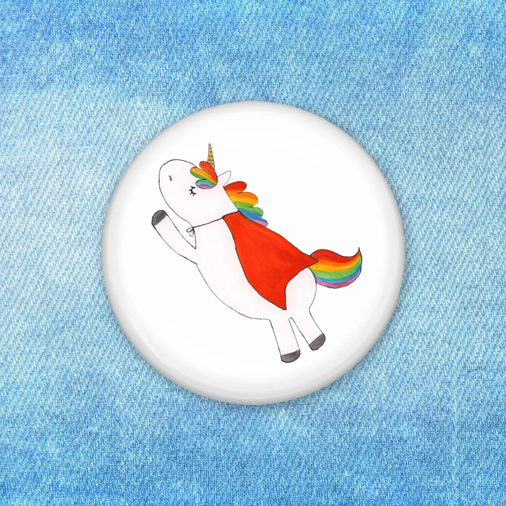 Button Einhorn Super 50mm Button, Button, Pin, Anstecknadel, Einhorn, Einhörner, Einhorn Deko, Pegasus, Unicorn, Traummann, Superheld, Held, Freundin, Geschenk, Girl, Mädchen