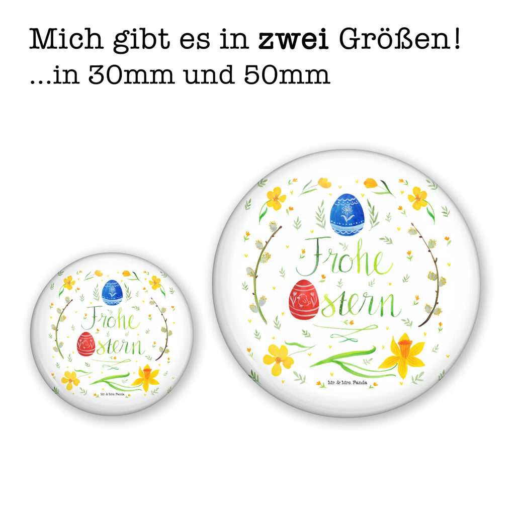 Button Frohe Ostern 50mm Button, Button, Pin, Anstecknadel, Ostern, Osterhase, Ostergeschenke, Osternest, Osterdeko, Geschenke zu Ostern, Ostern Geschenk, Ostergeschenke Kinder, Ostern Kinder, Frohe Ostern, Ostergrüße, Osterblume, Osterei, bemalte Ostereier, Weidenkätzchen. Lettering