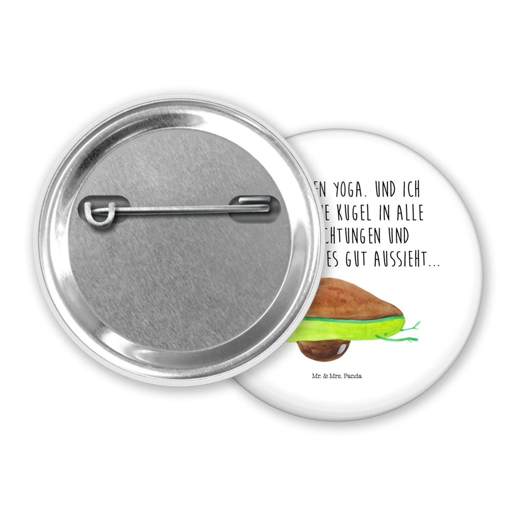 Button Avocado Yoga 50mm Button, Button, Pin, Anstecknadel, Avocado, Veggie, Vegan, Gesund, Avocado Yoga Vegan