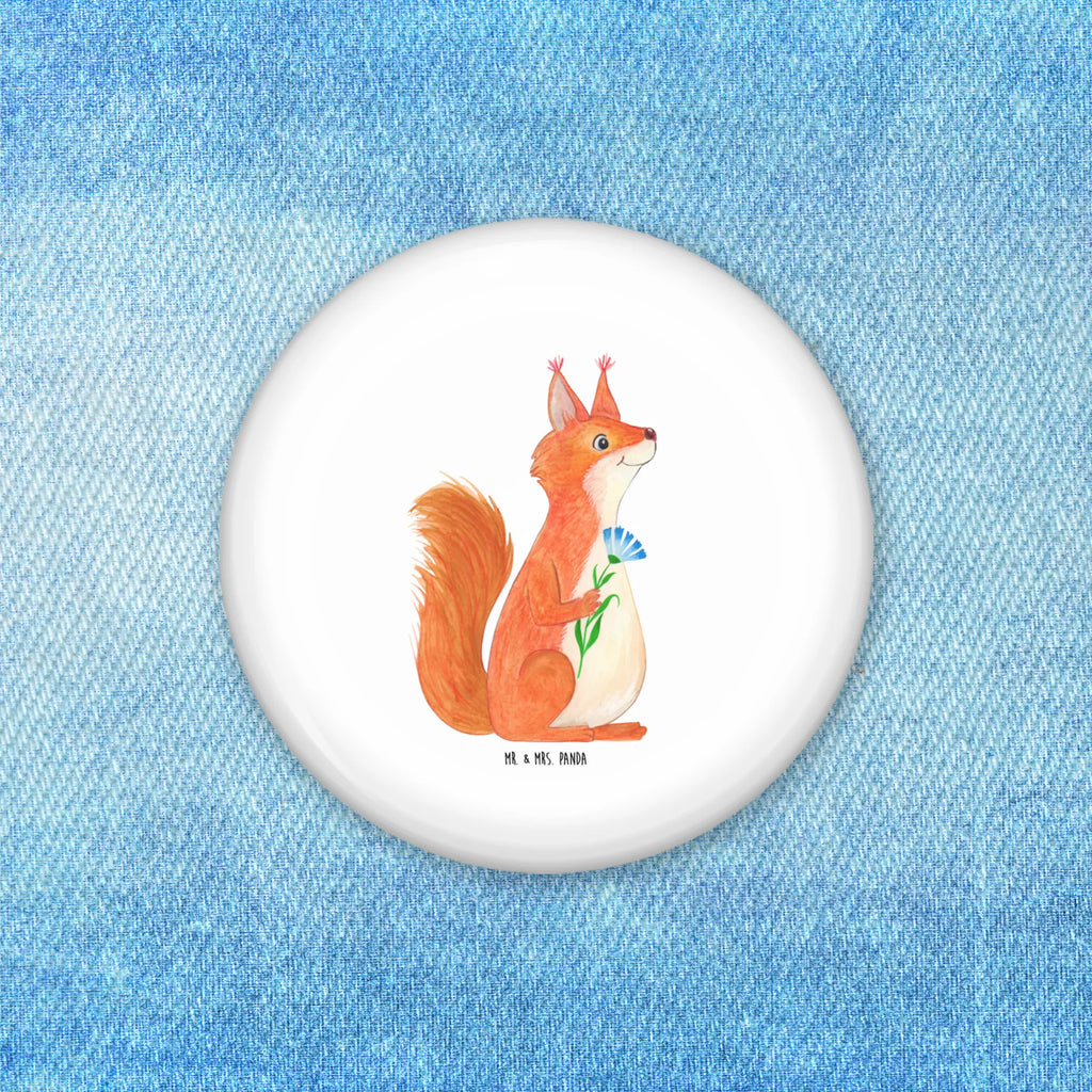 Button Eichhörnchen Blume 50mm Button, Button, Pin, Anstecknadel, Tiermotive, Gute Laune, lustige Sprüche, Tiere, Eichhörnchen, Eichhorn, Spruch positiv, Lachen, Spaß, Motivation Sprüche, Motivation Bilder, glücklich Spruch, Spruch Deko