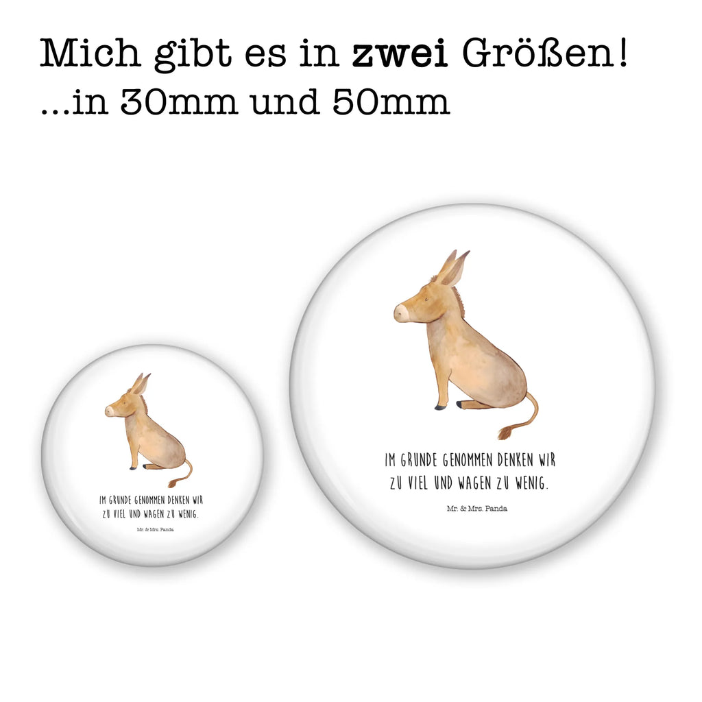 Button Esel 50mm Button, Button, Pin, Anstecknadel, Tiermotive, Gute Laune, lustige Sprüche, Tiere, Esel, Weisheit, Lebensmut, Lebensglück, Ziel, Lebensziel, Mut, erfolg, tapferkeit, positive gedanken, zuversicht