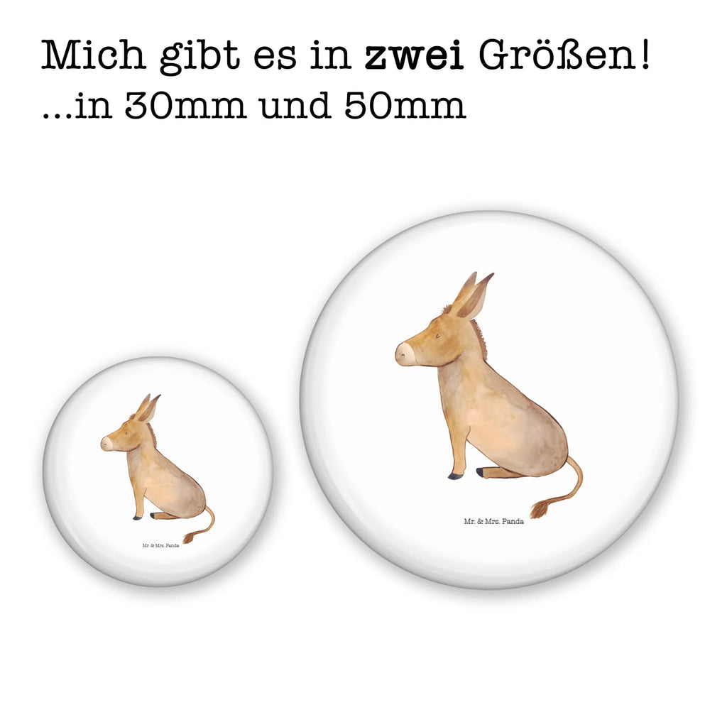 Button Esel 50mm Button, Button, Pin, Anstecknadel, Tiermotive, Gute Laune, lustige Sprüche, Tiere, Esel, Weisheit, Lebensmut, Lebensglück, Ziel, Lebensziel, Mut, erfolg, tapferkeit, positive gedanken, zuversicht