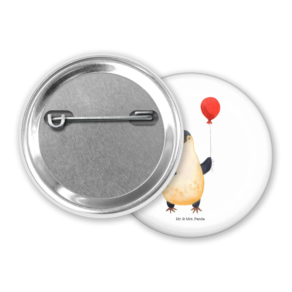 Button Pinguin Luftballon 50mm Button, Button, Pin, Anstecknadel, Pinguin, Pinguine, Luftballon, Tagträume, Lebenslust, Geschenk Freundin, Geschenkidee, beste Freundin, Motivation, Neustart, neues Leben, Liebe, Glück